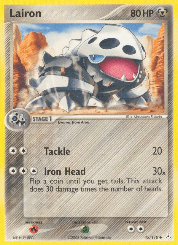 Lairon (45/110) [EX: Holon Phantoms] Pokemon Single Pokémon  | Multizone: Comics And Games