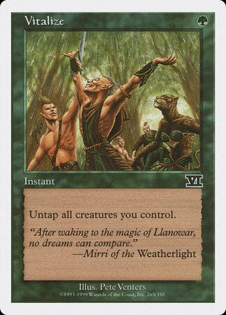 Vitalize [Classic Sixth Edition] MTG Single Magic: The Gathering  | Multizone: Comics And Games