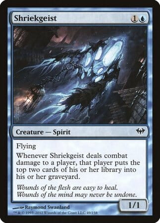 Shriekgeist [Dark Ascension] MTG Single Magic: The Gathering  | Multizone: Comics And Games