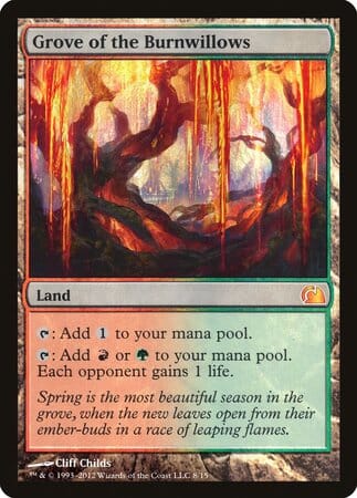 Grove of the Burnwillows [From the Vault: Realms] MTG Single Magic: The Gathering  | Multizone: Comics And Games