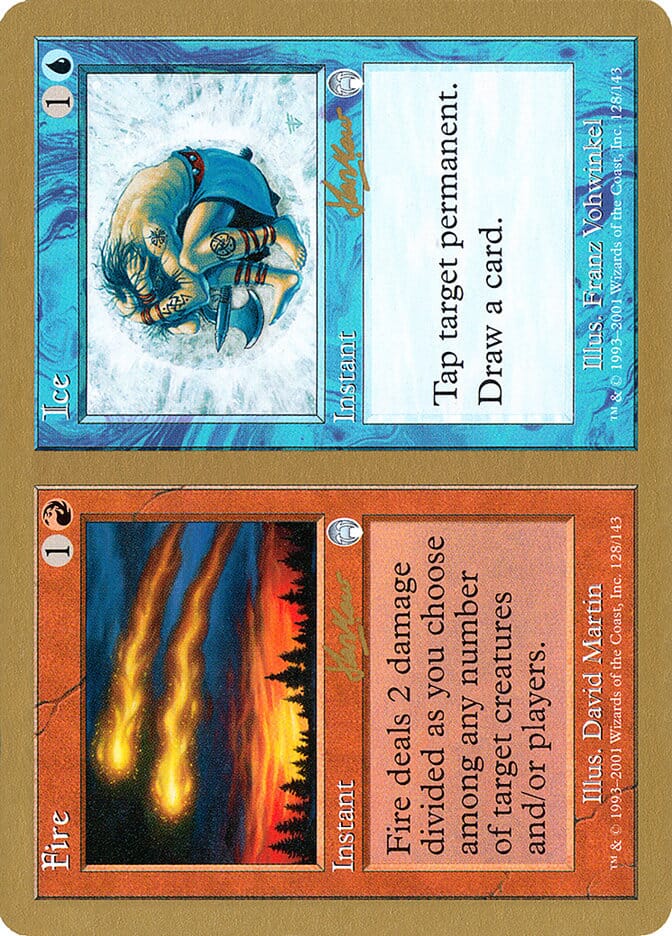Fire // Ice (Sim Han How) [World Championship Decks 2002] MTG Single Magic: The Gathering  | Multizone: Comics And Games