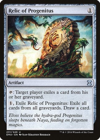 Relic of Progenitus [Eternal Masters] MTG Single Magic: The Gathering  | Multizone: Comics And Games