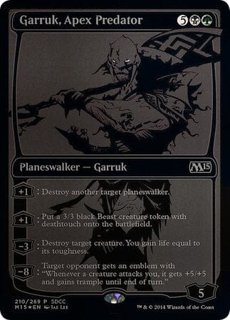 Garruk, Apex Predator SDCC 2014 EXCLUSIVE [San Diego Comic-Con 2014] MTG Single Magic: The Gathering  | Multizone: Comics And Games