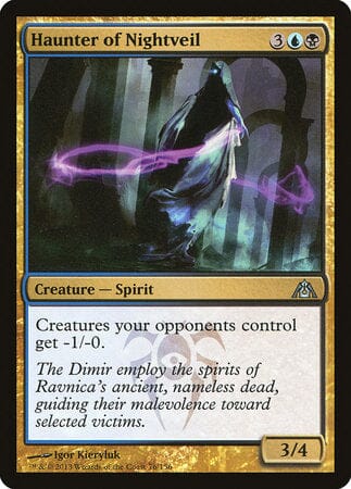Haunter of Nightveil [Dragon's Maze] MTG Single Magic: The Gathering  | Multizone: Comics And Games