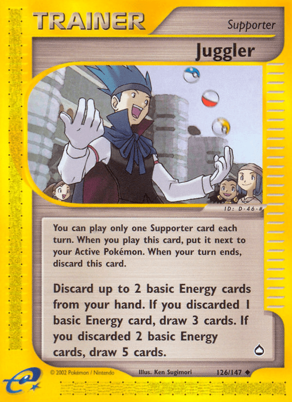Juggler (126/147) [Aquapolis] Pokemon Single Pokémon  | Multizone: Comics And Games