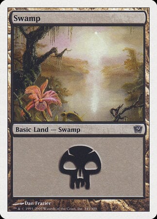 Swamp (341) [Ninth Edition] MTG Single Magic: The Gathering  | Multizone: Comics And Games