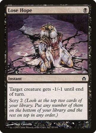 Lose Hope [Fifth Dawn] MTG Single Magic: The Gathering  | Multizone: Comics And Games