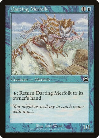 Darting Merfolk [Mercadian Masques] MTG Single Magic: The Gathering  | Multizone: Comics And Games