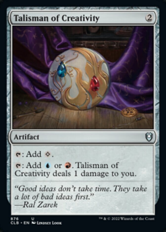 Talisman of Creativity [Commander Legends: Battle for Baldur's Gate] MTG Single Magic: The Gathering  | Multizone: Comics And Games