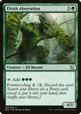 Elvish Aberration [Duel Decks: Elves vs. Inventors] MTG Single Magic: The Gathering  | Multizone: Comics And Games