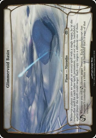 Glimmervoid Basin (Planechase) [Planechase Planes] MTG Single Magic: The Gathering  | Multizone: Comics And Games