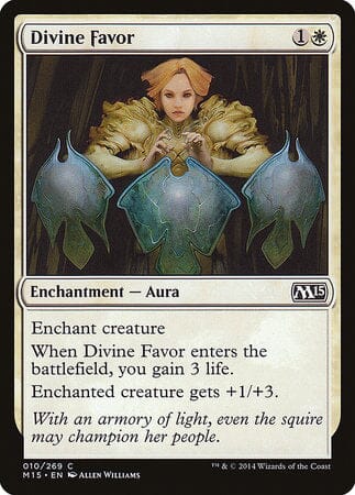 Divine Favor [Magic 2015] MTG Single Magic: The Gathering  | Multizone: Comics And Games