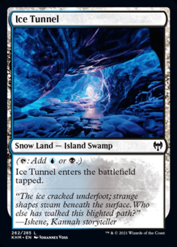 Ice Tunnel [Kaldheim] MTG Single Magic: The Gathering  | Multizone: Comics And Games