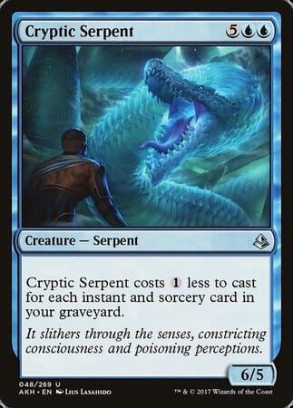 Cryptic Serpent [Amonkhet] MTG Single Magic: The Gathering  | Multizone: Comics And Games
