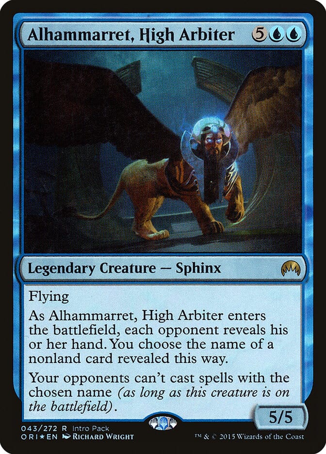 Alhammarret, High Arbiter [Magic Origins Promos] MTG Single Magic: The Gathering  | Multizone: Comics And Games