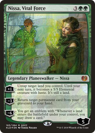 Nissa, Vital Force (SDCC 2018 EXCLUSIVE) [San Diego Comic-Con 2018] MTG Single Magic: The Gathering  | Multizone: Comics And Games