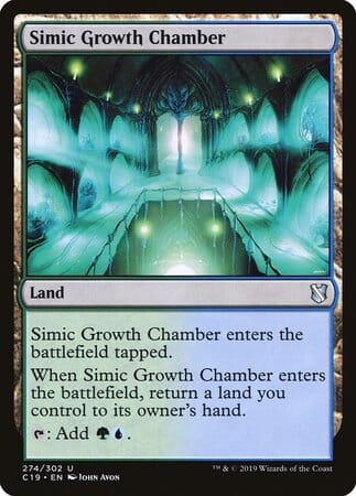 Simic Growth Chamber [Commander 2019] MTG Single Magic: The Gathering  | Multizone: Comics And Games