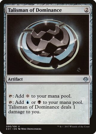 Talisman of Dominance [Archenemy: Nicol Bolas] MTG Single Magic: The Gathering  | Multizone: Comics And Games
