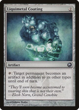 Liquimetal Coating [Scars of Mirrodin] MTG Single Magic: The Gathering  | Multizone: Comics And Games