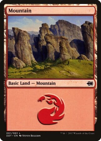 Mountain (61) [Duel Decks: Merfolk vs. Goblins] MTG Single Magic: The Gathering  | Multizone: Comics And Games