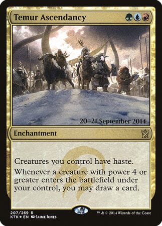 Temur Ascendancy [Khans of Tarkir Promos] MTG Single Magic: The Gathering  | Multizone: Comics And Games