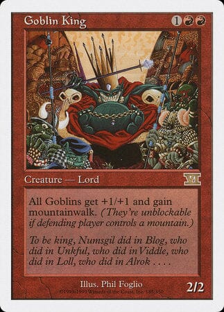 Goblin King [Classic Sixth Edition] MTG Single Magic: The Gathering  | Multizone: Comics And Games