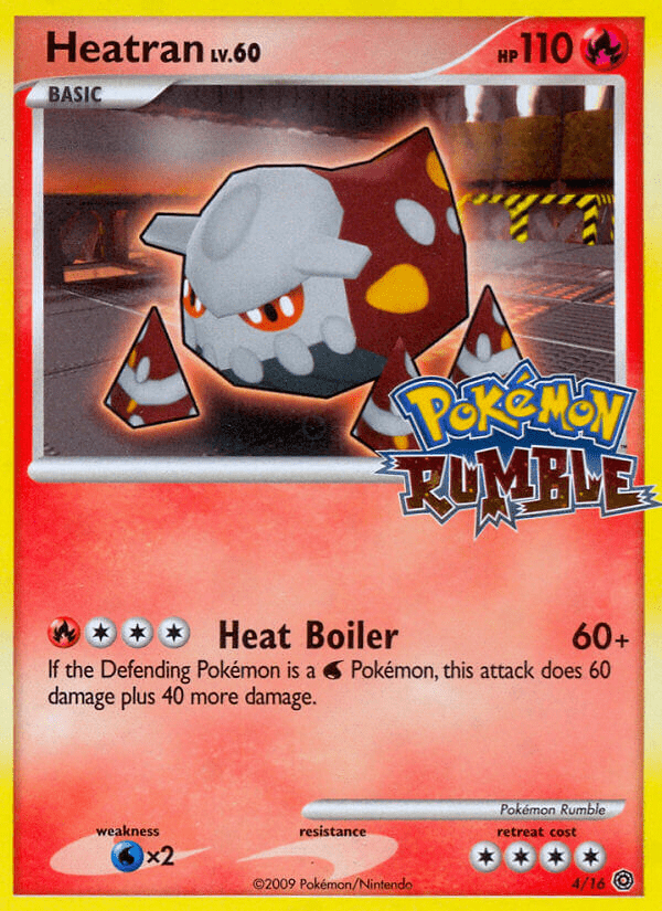 Heatran (4/16) [Pokémon Rumble] Pokemon Single Pokémon  | Multizone: Comics And Games