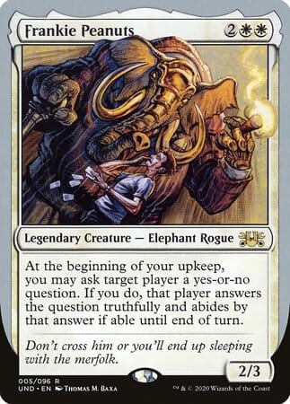 Frankie Peanuts [Unsanctioned] MTG Single Magic: The Gathering  | Multizone: Comics And Games
