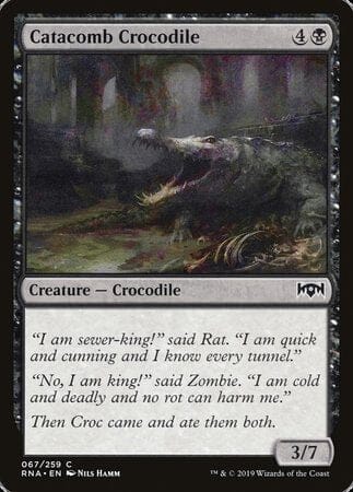 Catacomb Crocodile [Ravnica Allegiance] MTG Single Magic: The Gathering  | Multizone: Comics And Games