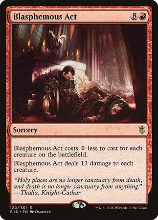 Blasphemous Act [Commander 2016] MTG Single Magic: The Gathering  | Multizone: Comics And Games
