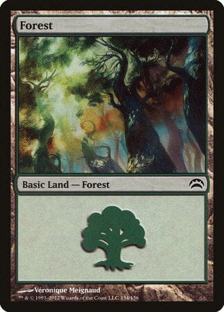 Forest (154) [Planechase 2012] MTG Single Magic: The Gathering  | Multizone: Comics And Games