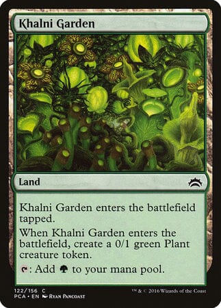 Khalni Garden [Planechase Anthology] MTG Single Magic: The Gathering  | Multizone: Comics And Games