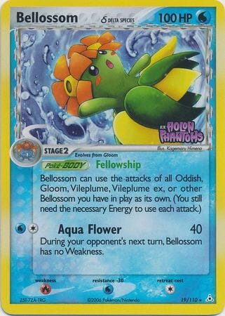 Bellossom (19/110) (Delta Species) (Stamped) [EX: Holon Phantoms] Pokemon Single Pokémon  | Multizone: Comics And Games