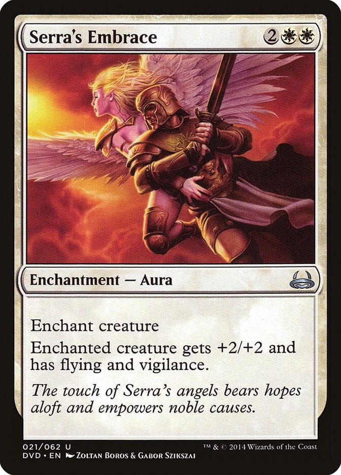 Serra's Embrace (Divine vs. Demonic) [Duel Decks Anthology] MTG Single Magic: The Gathering  | Multizone: Comics And Games