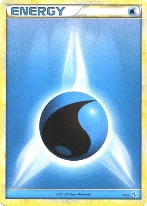 Water Energy (4/30) [HeartGold & SoulSilver: Trainer Kit - Gyarados] Pokemon Single Pokémon  | Multizone: Comics And Games