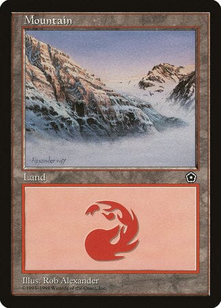 Mountain (158) [Portal Second Age] MTG Single Magic: The Gathering  | Multizone: Comics And Games