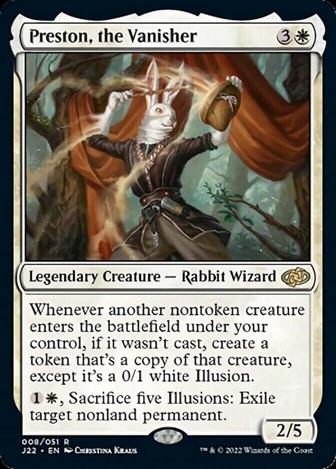 Preston, the Vanisher [Jumpstart 2022] MTG Single Magic: The Gathering  | Multizone: Comics And Games