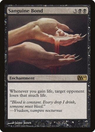 Sanguine Bond [Magic 2010] MTG Single Magic: The Gathering  | Multizone: Comics And Games