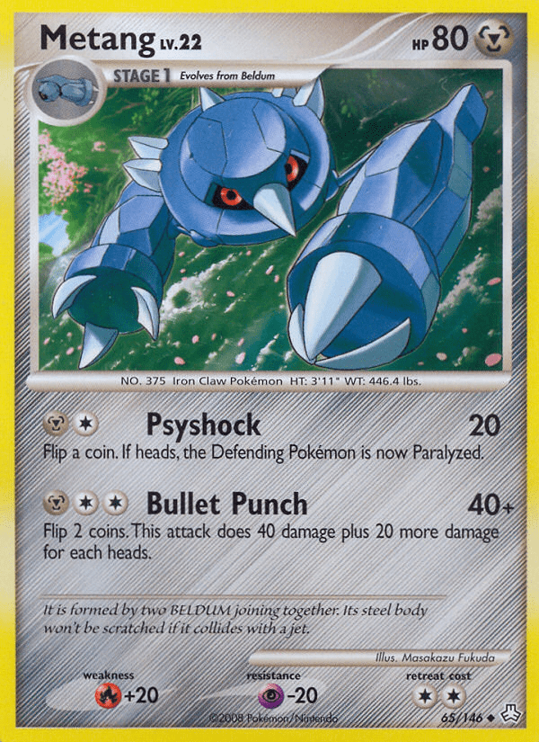 Metang (65/146) [Diamond & Pearl: Legends Awakened] Pokemon Single Pokémon  | Multizone: Comics And Games