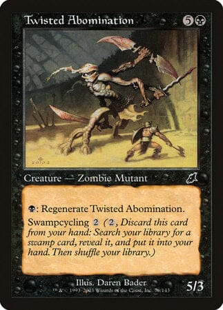 Twisted Abomination [Scourge] MTG Single Magic: The Gathering  | Multizone: Comics And Games