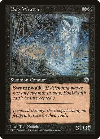 Bog Wraith [Portal] MTG Single Magic: The Gathering  | Multizone: Comics And Games