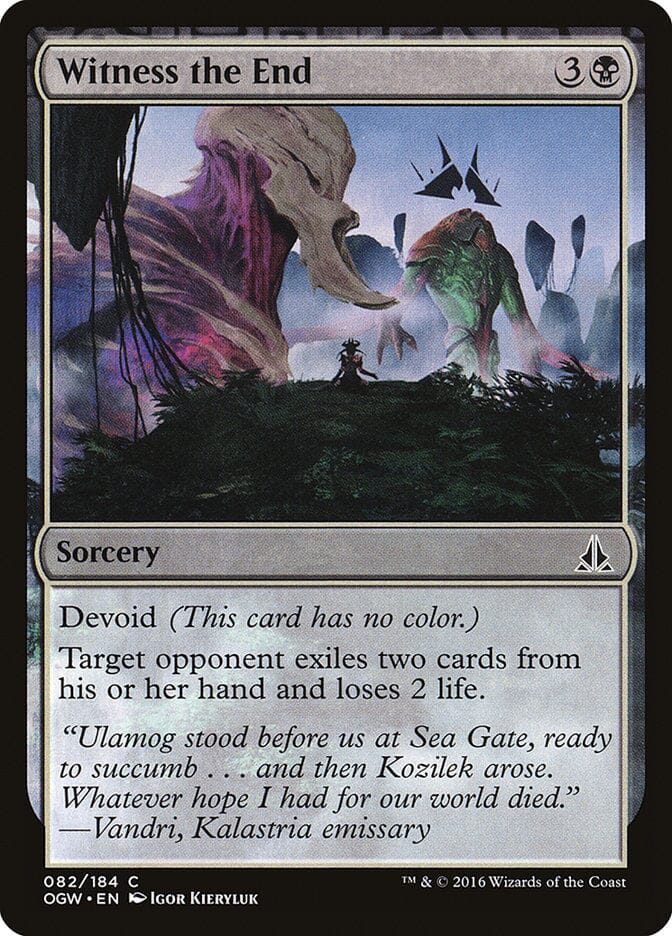Witness the End [Oath of the Gatewatch] MTG Single Magic: The Gathering  | Multizone: Comics And Games