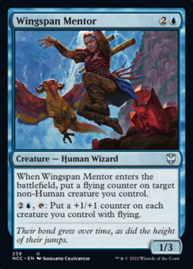 Wingspan Mentor [Streets of New Capenna Commander] MTG Single Magic: The Gathering  | Multizone: Comics And Games