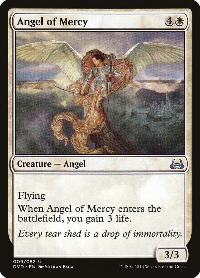 Angel of Mercy (Divine vs. Demonic) [Duel Decks Anthology] MTG Single Magic: The Gathering  | Multizone: Comics And Games