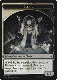 Cleric // Treasure Token [Ravnica Allegiance: Guild Kits] MTG Single Magic: The Gathering  | Multizone: Comics And Games