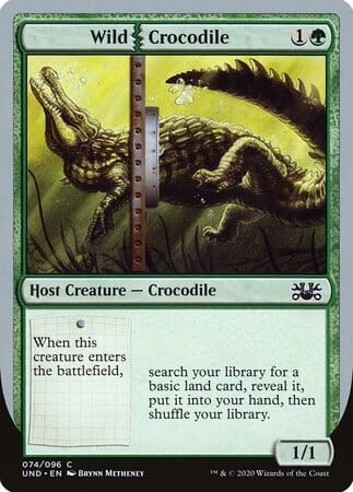 Wild Crocodile [Unsanctioned] MTG Single Magic: The Gathering  | Multizone: Comics And Games