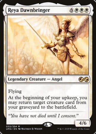 Reya Dawnbringer [Ultimate Masters] MTG Single Magic: The Gathering  | Multizone: Comics And Games