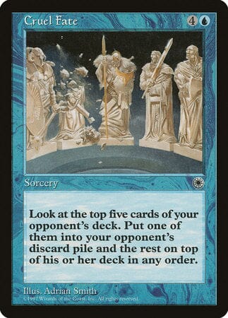 Cruel Fate [Portal] MTG Single Magic: The Gathering  | Multizone: Comics And Games