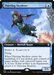 Thieving Skydiver (Extended Art) [Zendikar Rising] MTG Single Magic: The Gathering  | Multizone: Comics And Games