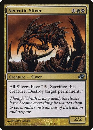 Necrotic Sliver [Planar Chaos] MTG Single Magic: The Gathering  | Multizone: Comics And Games